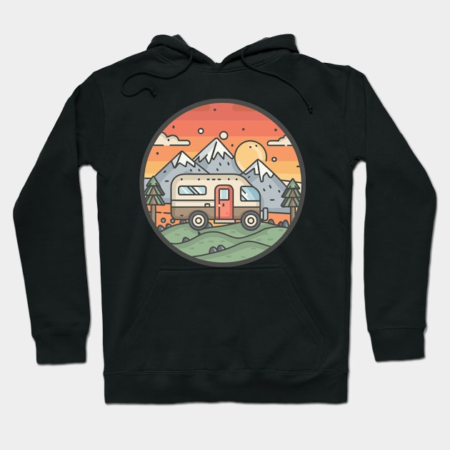 caravan Hoodie by Roshan